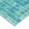 Mosaic Green Swimming Pool Anti-Loose Stained Glass Tiles