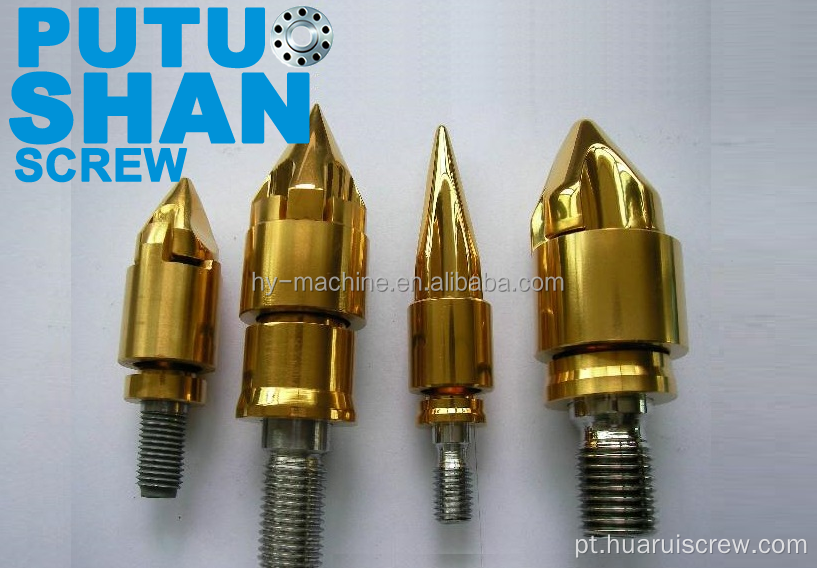 parafuso e cilindro de peças de máquinas de moldagem por injeção