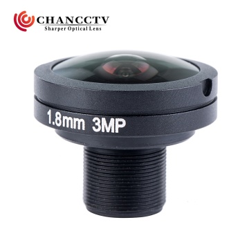 Fisheye Lens 1/1.8" 3MP 1.8mm 185 Degree M12