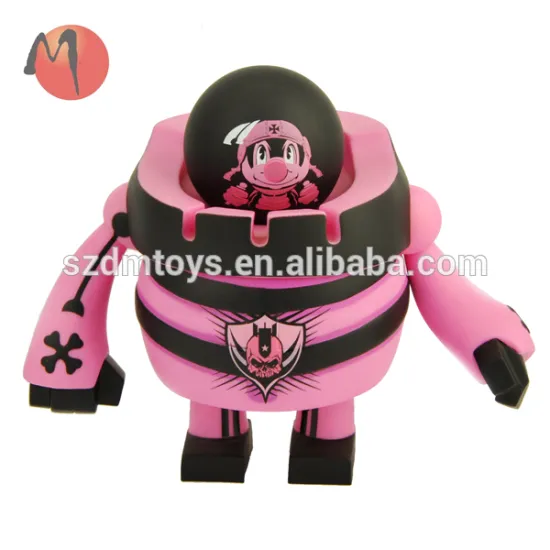 big strong cartoon character robot figure