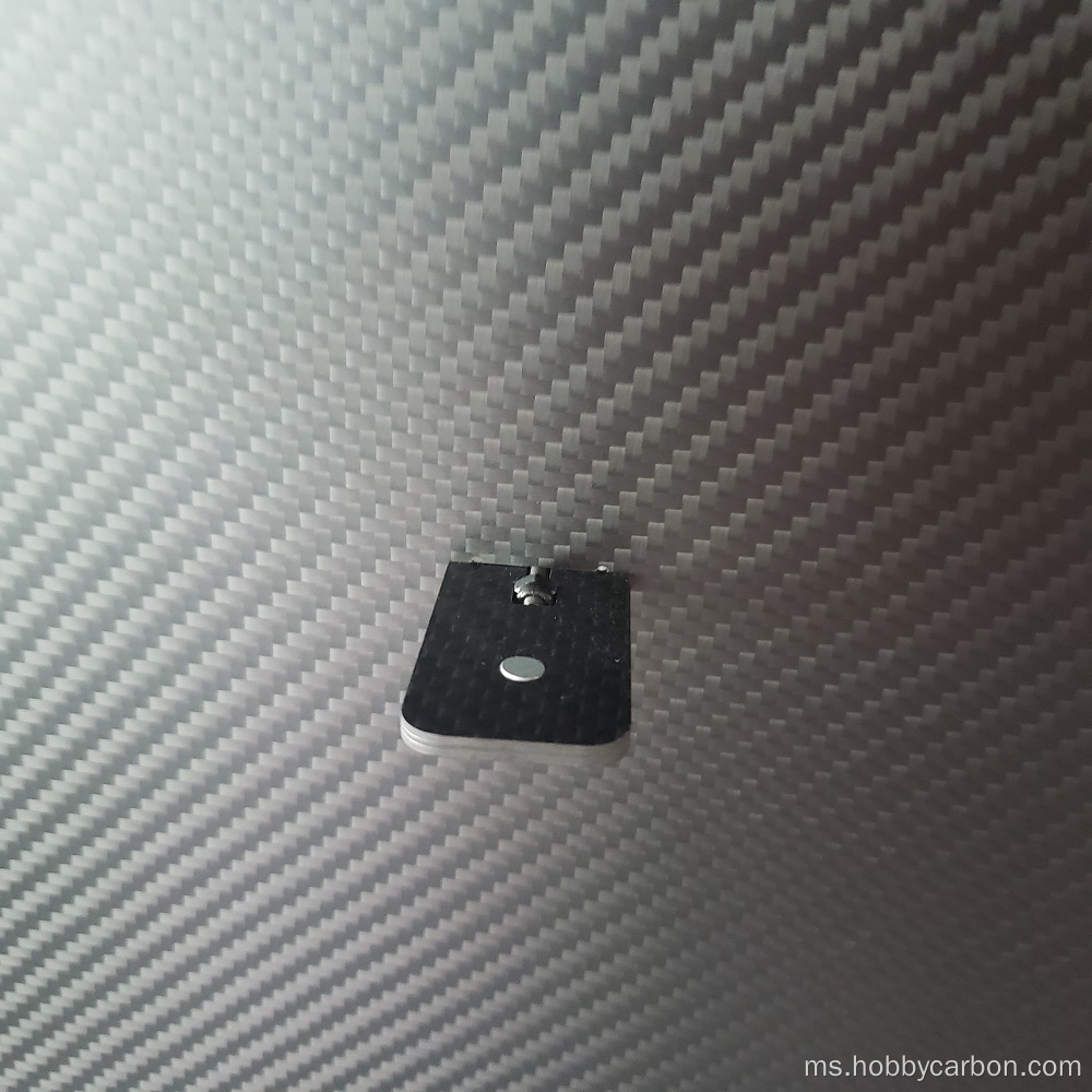 3.0mm CNC 3K penuh plat serat karbon
