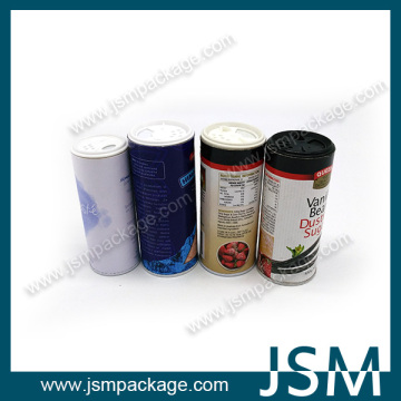 cardboard tube spice shaker bottle