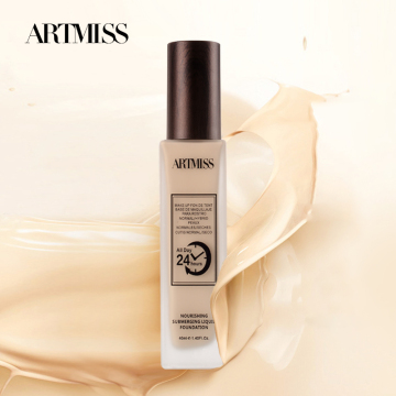 Yayasan Cecair Makeup Organik Matte Vegan Gelap ARTMISS