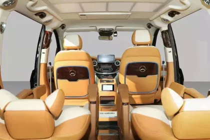 RELY AUTO 2022 Luxury Van Car Seat Back Table for W447 V-Class, Vito, V300, Metris, Maybach