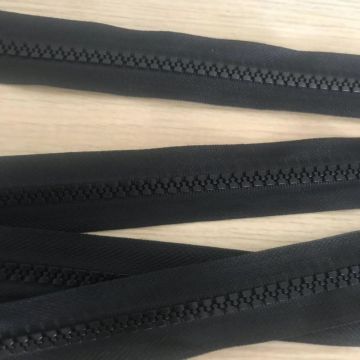 Elegant 11inch black polyester zippers for sweater