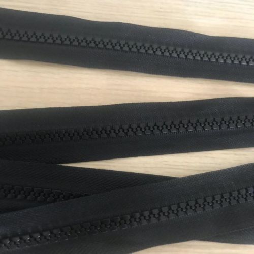 Elegant 11inch black polyester zippers for sweater