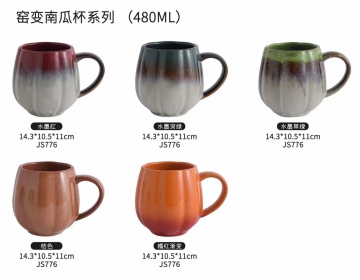 Zestaw ceramiczny kubek do kawy 1–10 uncji, sejf zmywarki, z uchwytem