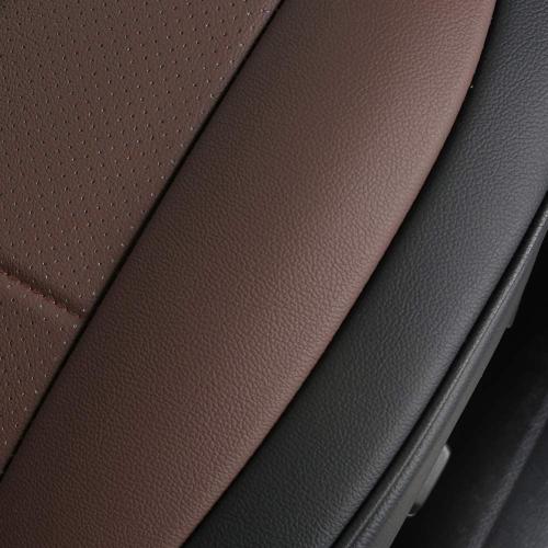 Faux Leather brown car seat covers