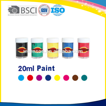 Environmental safe non-toxic washable color paint