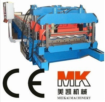 glazed steel roofing tile roll forming machine/automatic hydraulic metal roof glazing forming machinery