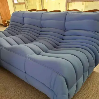 Low Arm Hotel Sectional Sofa Lazy Sofa