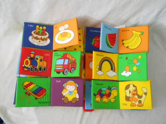 Fabric Books with Many Printing Patterns