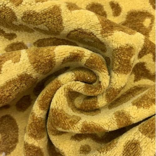 Animal Print Velvet Fabric
