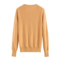 Wholesale New Fashion Ladies Orange Knitwear