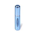 8 ml 5 ml mini bouteille d'atomiseur de parfum vert en aluminium en aluminium en aluminium en or