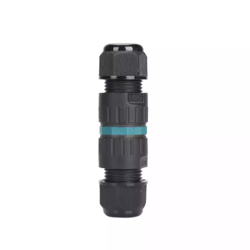 IP68 4-Pin Quick Screwless Outdoor Waterproof Electrical Connector