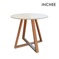 Durable 8mm Thick Aluminum Plate Side Tables