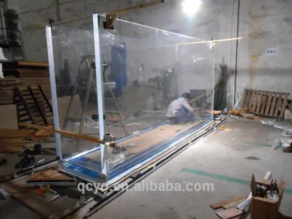 Public Acrylic Aquarium / Acrylic Fish Tank