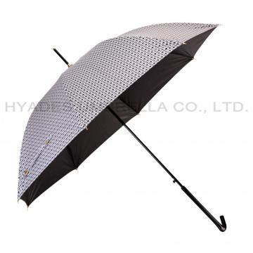 Leichter Chidori Pattern Auto Open Straight Umbrella