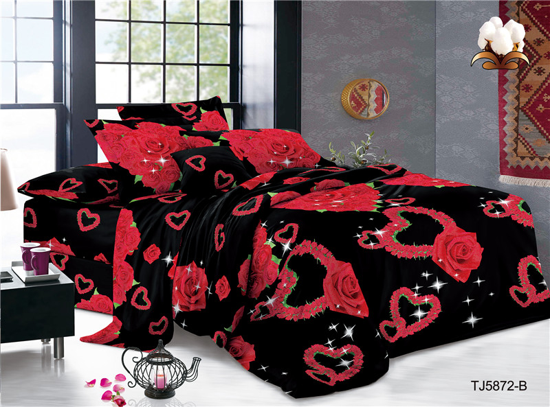 Printing Polyester Cotton Bedding Cover 2