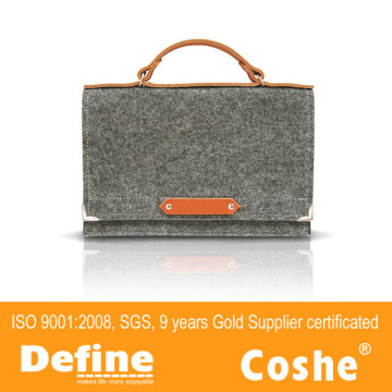 lady handbag in British style with 100% eco-friendly felt