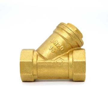 Brass Y Strainer Mesh Water Oil Filter Valve