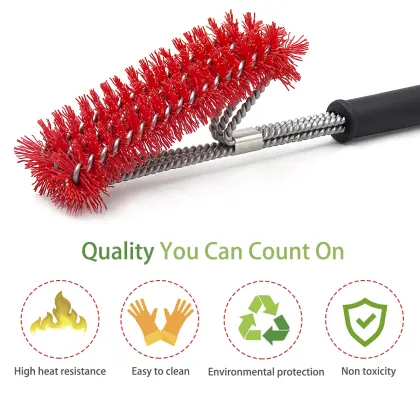 Amazon Hot Sale CIF BBQ Cleaner  Accessories Tools Nylon Grill Cleaning Brush