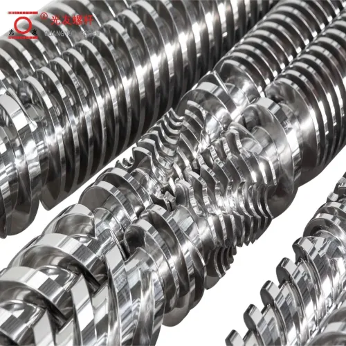 Bimetallic conical twin screw at bariles para sa PVC pipes extrusion