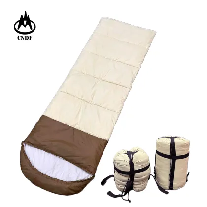 Wholesale Lightweight Waterproof Envelop Sleeping Bag - 2 in 1 Double Sleeping Bag