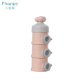 Cloud Shape Baby Milk Powder Container Dispenser-Pink