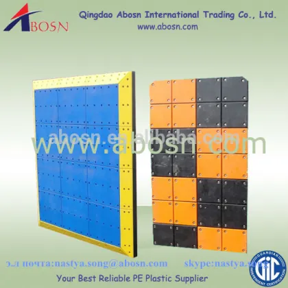 UHMW-PE marine dock bumper fender Facings board