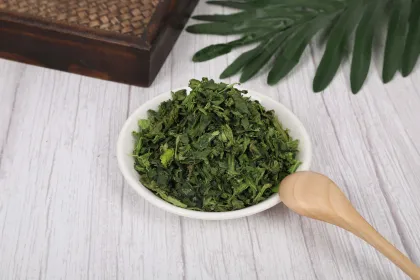 Dehydrated Green Spinach Air Dried Vegetables Vegtarian