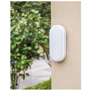 Modern Led Tavan Duvar Lambası Açık Işık IP65 Bahçe 12W 15W Eliptik Yuvarlak Şekli