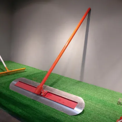 Light and adjustable concrete stamp tool bull float large bull float