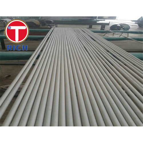 Tubo de aço inoxidável duplex ASTM A789 UNS S32750