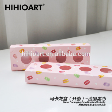 Paper Material and Food Industrial Use macaron box