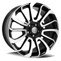 កង់រថយន្ត Range Rover Wheels HSE Sport បំពាក់ដោយកង់ពណ៌ខ្មៅ