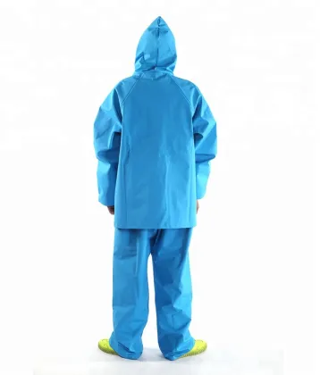 Custom PVC Waterproof Nylon Fishing Overall and Rain Jacket Suit