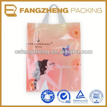 Leather plastic bag handles for bag