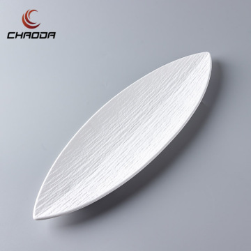 Wholesale 13-17 Inch Oval Ceramic Sushi Plates - Factory Hot Sale