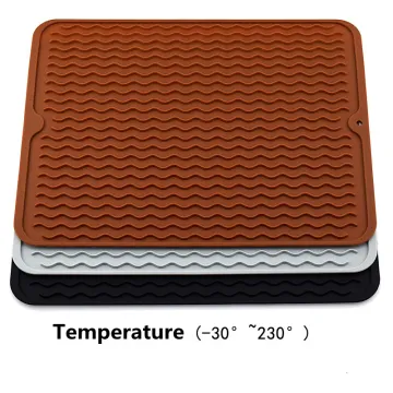 Silicone Dish Drying Pad Kitchen Counter Drying Pad
