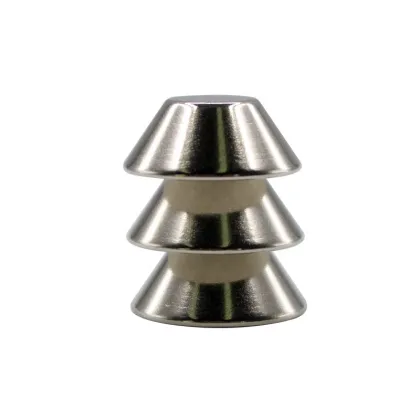 Round base trapezoid rare earth neodymium Industry magnet