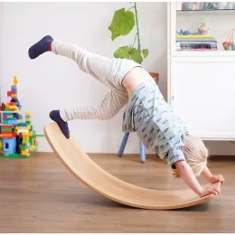 Curvy Fitness Wooden Balance Board For Kid