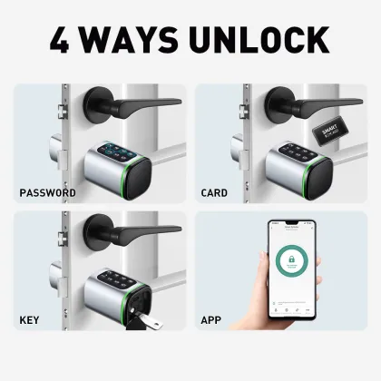 SZMYQ Smart Home Tuya APP Control WiFi Smart Door Lock