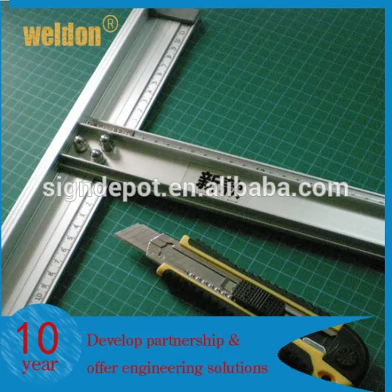 Aluminum metal triangle ruler