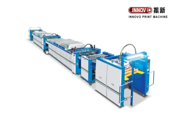 ZXUV-1200B large thin paper UV roller coating machine