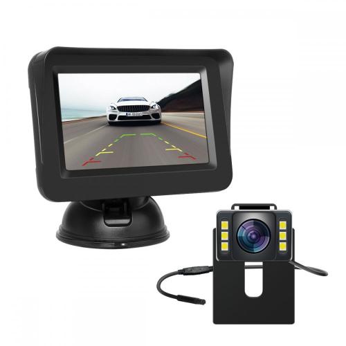 Front Rear View Backup Camera Kit
