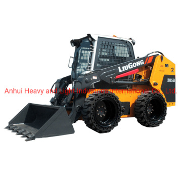 Liugong Mini Skid Steer Loaders 375A &amp; 375B - ความจุ 3100 กก. พร้อมเครื่องยนต์ Perkins/4VBE34RW3: ขาย
