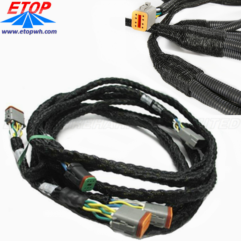 braided auto cable assembly