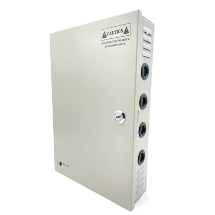 Rainproof CCTV Power Supply Box S-360-12 360W 12V 30A 18CH UPS